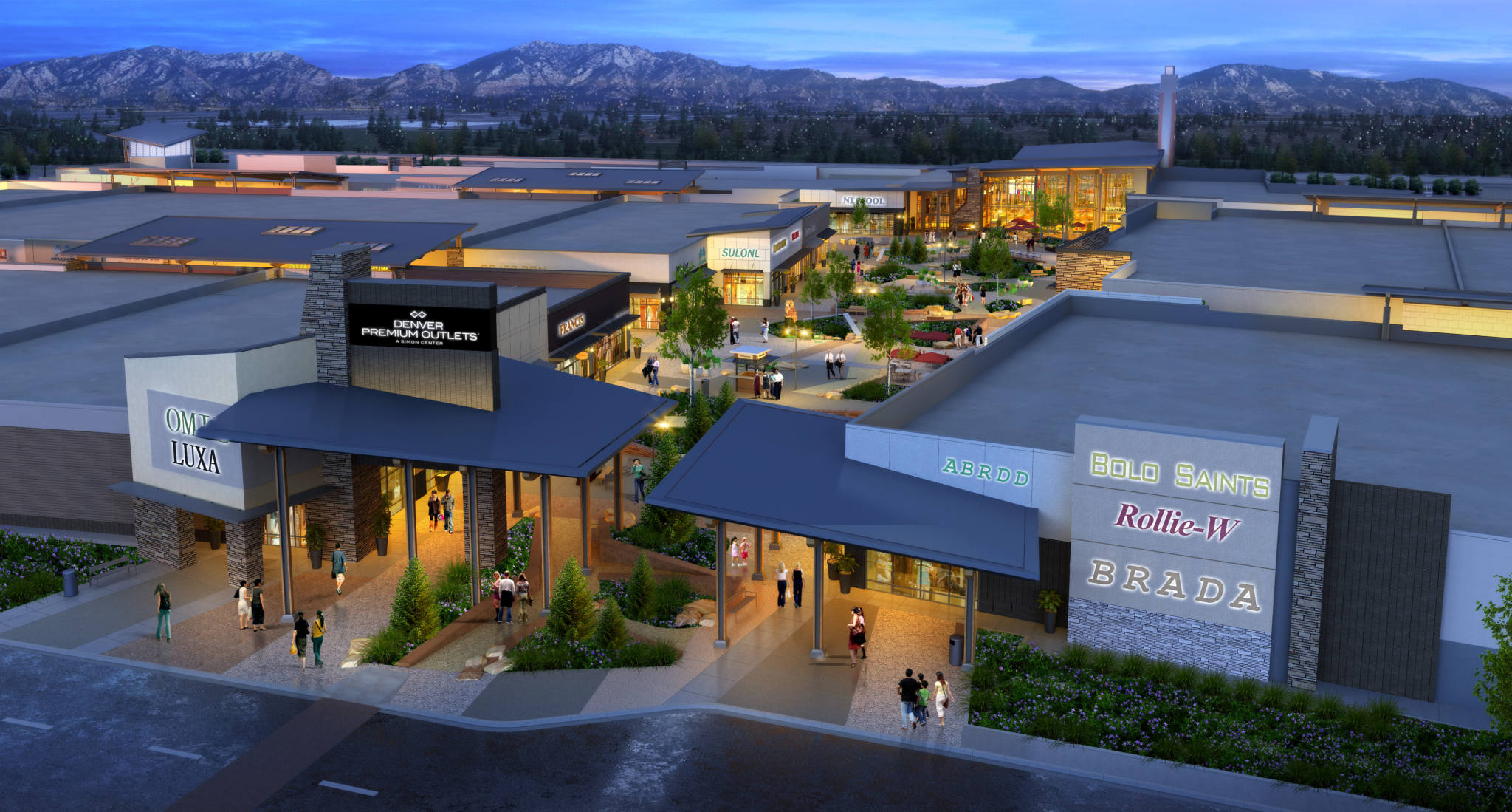 Desert Hills Premium Outlets shopping plan