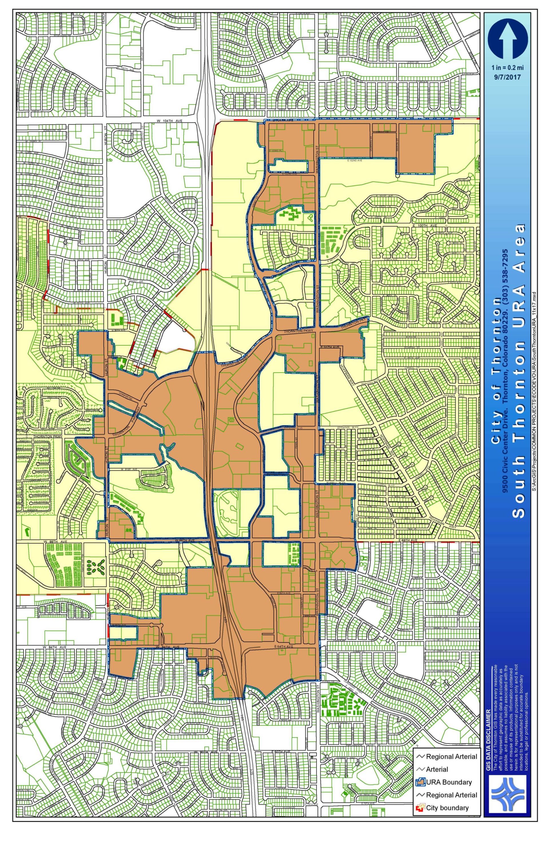 South Thornton Urban Renewal Plan Area - Thornton OED